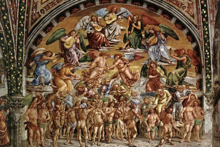 Luca Signorelli The Elect oil painting image